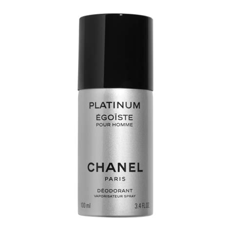 chanel platinum egoiste deodorant spray used for|Chanel platinum deodorant stick.